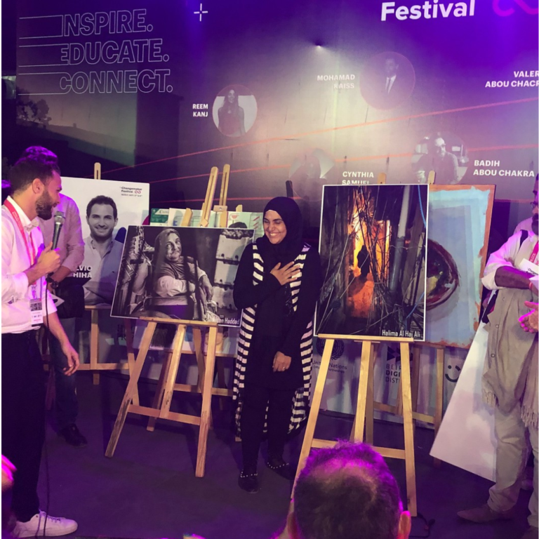 Halima al-Haj Ali wins in Lebanon Changemaker Photo Contest