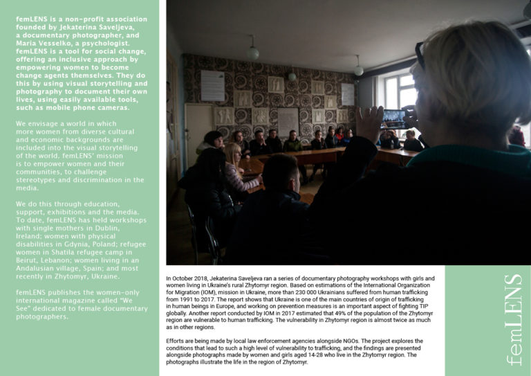 Human Trafficking in Ukraine, research by femLENS