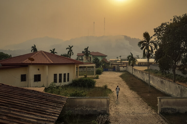 WATER GRADUALLY DISAPPEARING IN EBOLOWA, CAMEROON