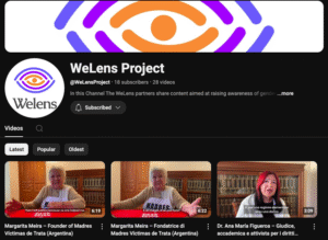 Screenshot from WeLens video library on gender-based violence awareness